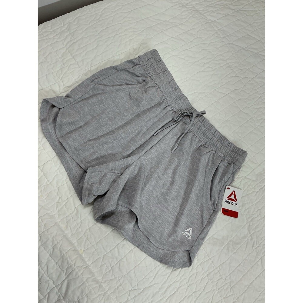 Reebok Women's Grey Athletic Shorts